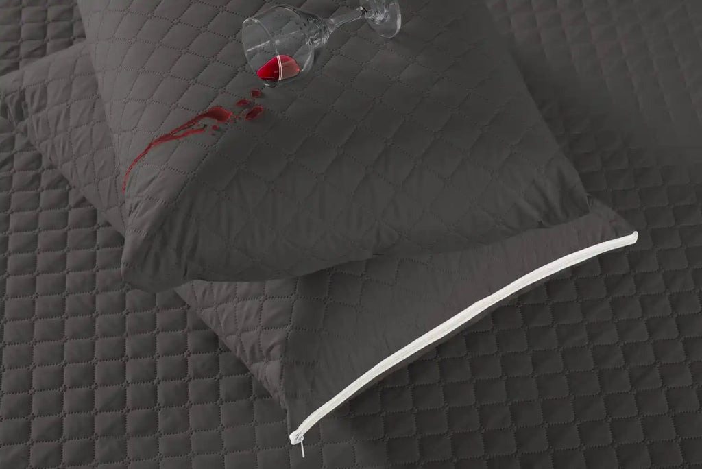 Protetor Impermeável de Colchão + fronhas (solteiro ,casal, queen, king)  - CasaSuprema