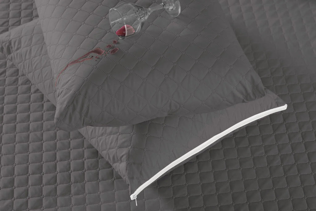 Protetor Impermeável de Colchão + fronhas (solteiro ,casal, queen, king)  - CasaSuprema