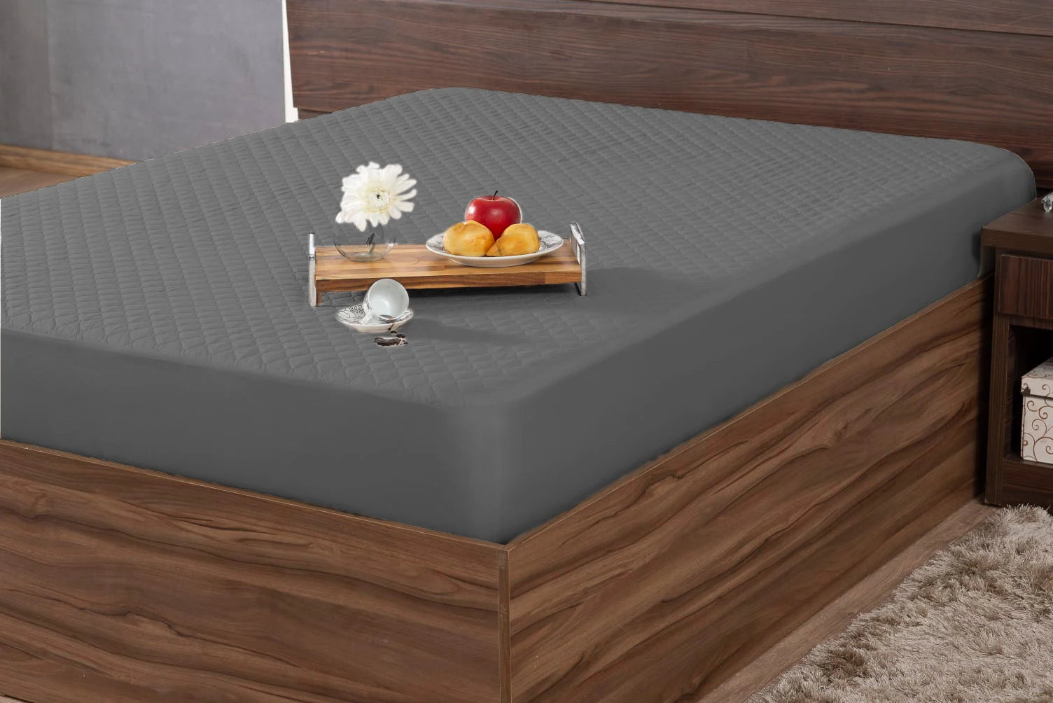 Protetor Impermeável de Colchão + fronhas (solteiro ,casal, queen, king)  - CasaSuprema