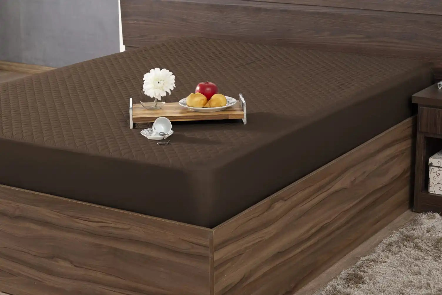 Protetor Impermeável de Colchão + fronhas (solteiro ,casal, queen, king)  - CasaSuprema