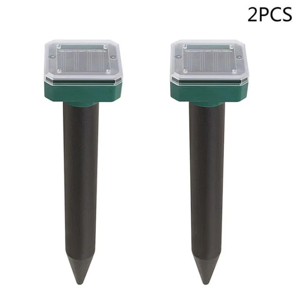 Repelente Solar Ultra Sônico Espanta Pragas 24 Horas A Prova d'água