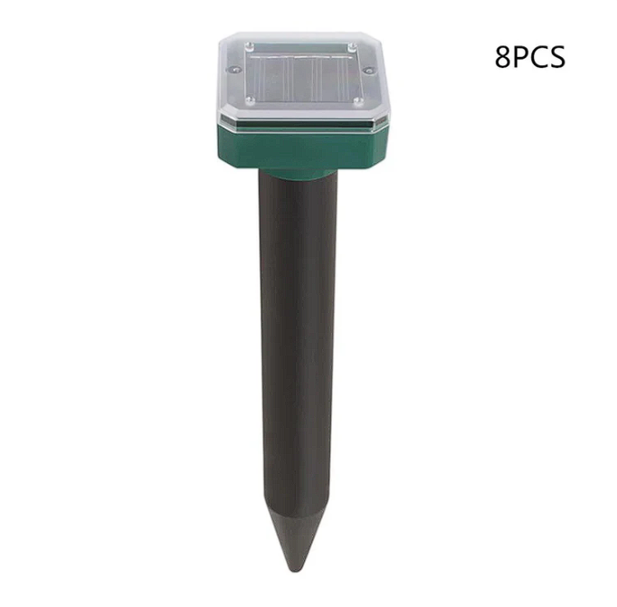 Repelente Solar Ultra Sônico Espanta Pragas 24 Horas A Prova d'água